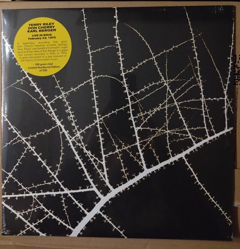 Terry Riley Don Cherry Karl Berger Koln February 23, 1975 Rare LP Sealed,...