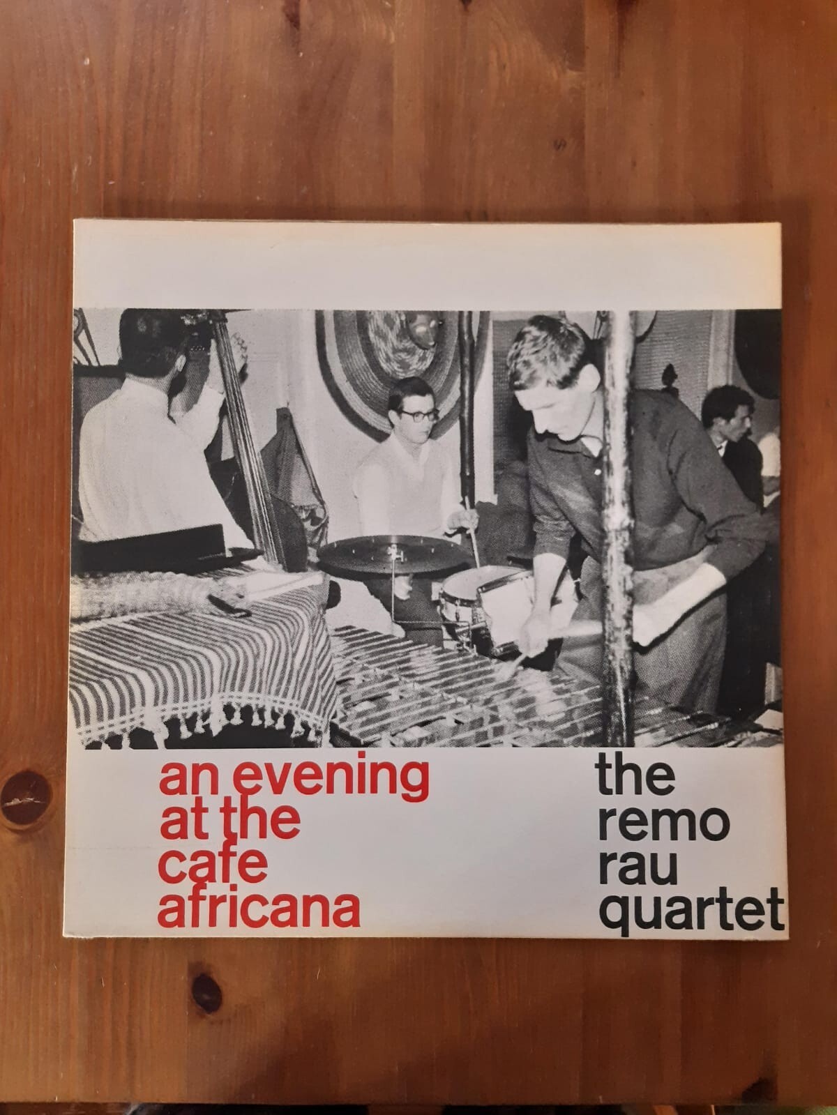 the Remo Rau quartet - An evening at the cafe africana, original LP Rare Be Bop