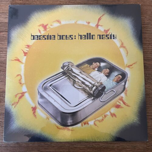 RARE  Original 1998 sealed Hello Nasty UK black vinyl pressing - Beastie Boys