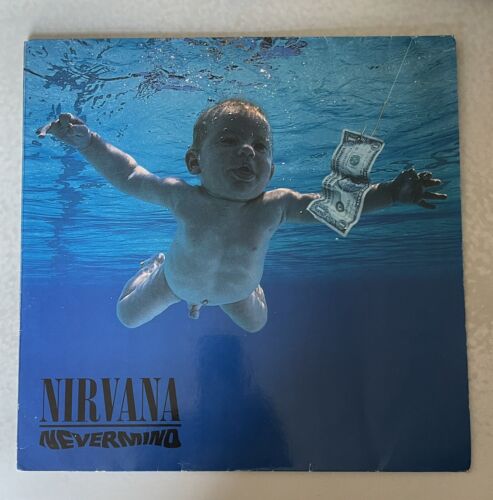 Nirvana - Nevermind GEF 24425 Upside down Inner. Europe 1st Press Vinyl LP 1991