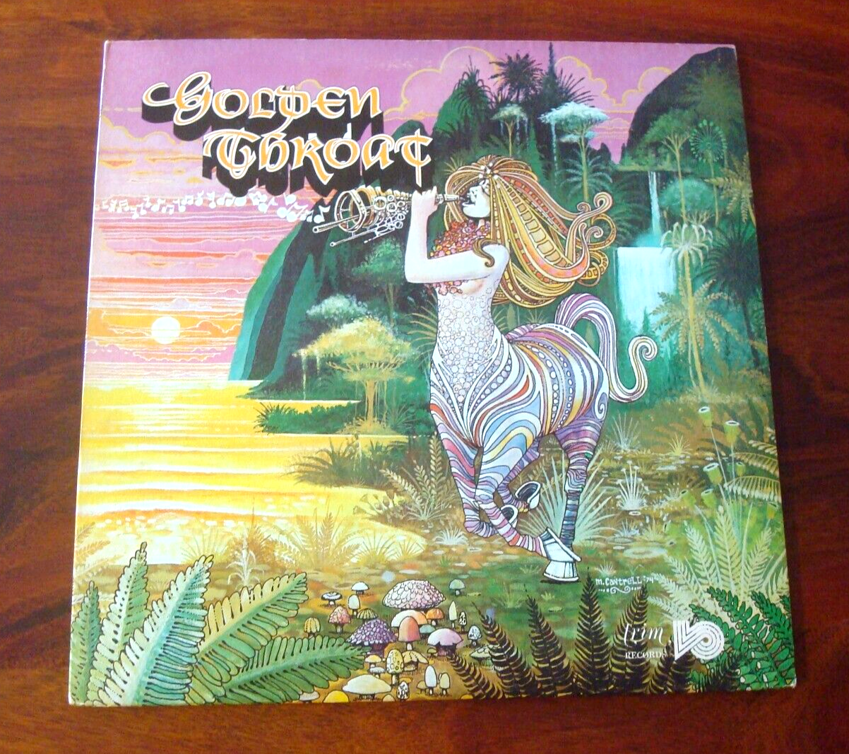 Golden Throat. EX  Hawaii Contemporary Sounds Psych Folk Rock LP. Nohelani