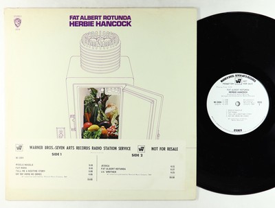Herbie Hancock - Fat Albert Rotunda LP - Warner Bros. RVG VG  PROMO