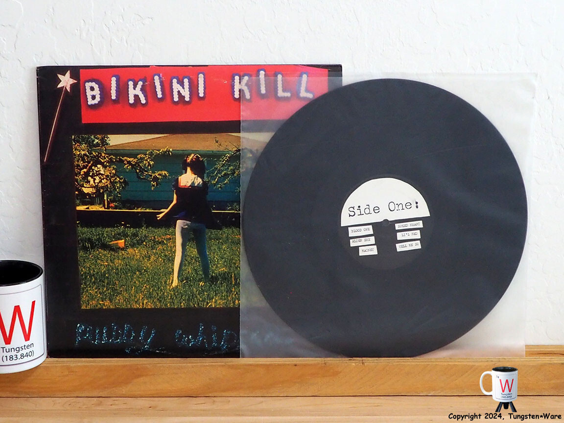 ORIGINAL Kill Rock Stars KRS-218 1993 Vinyl LP release BIKINI KILL Pussy Whipped