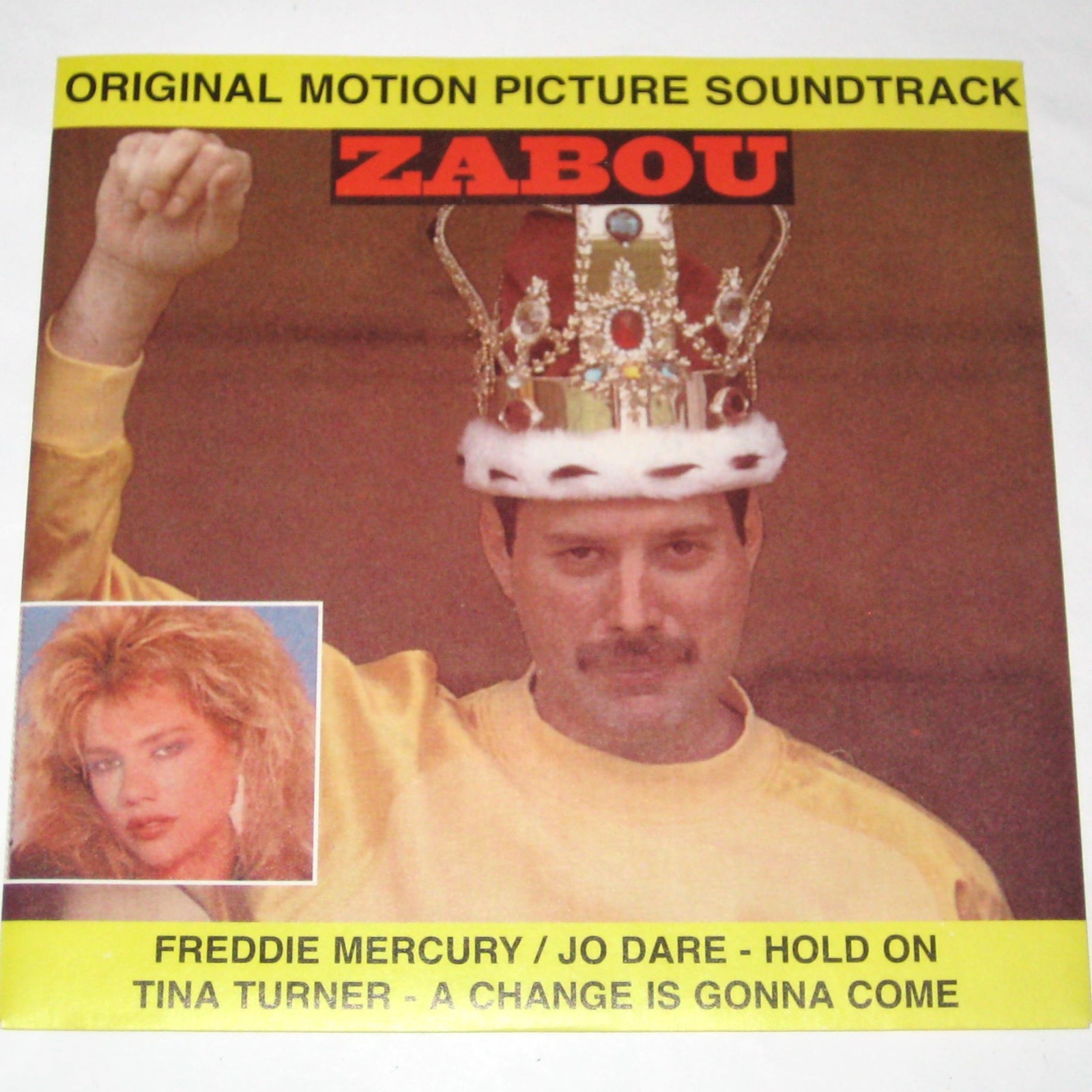 QUEEN FREDDIE MERCURY Hold On German 7  Zabou 45 Promo Only EMI 1987 87 Tina