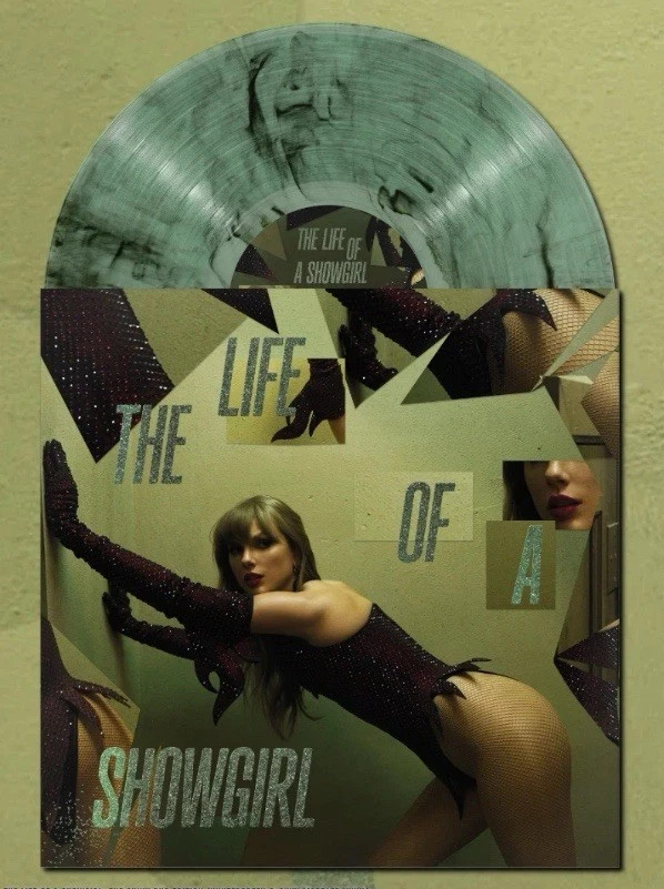 The Life of a Showgirl Shiny Bug Edition Wintergreen Onyx Marbled Vinyl Presale