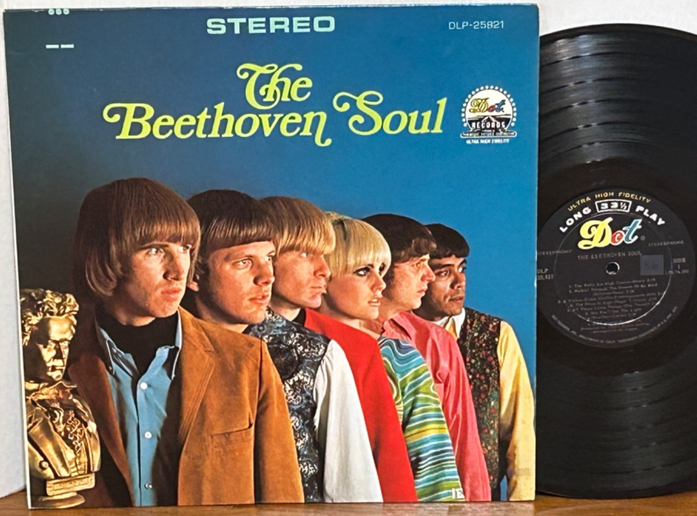 THE BEETHOVEN SOUL Self Titled 1967 DOT Baroque Psych LP EX/EX Play Tested