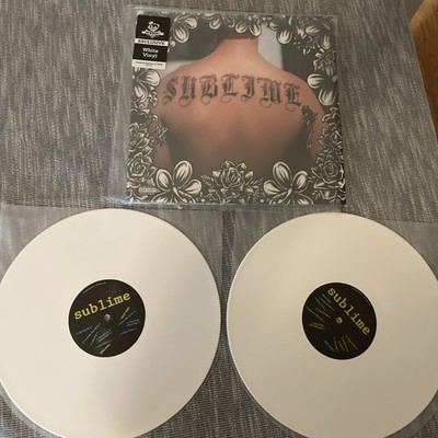 RARE  2014 Sublime S/T Newbury 2xLP White Limited Edition Vinyl