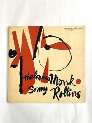 Rare Orig RVG Thelonious Monk And Sonny Rollins Comp Prestige Vinyl LP VG  Bop
