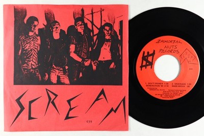 Punk EP - Scream - Gov t Primer - Immortal Nuts - 1st press 