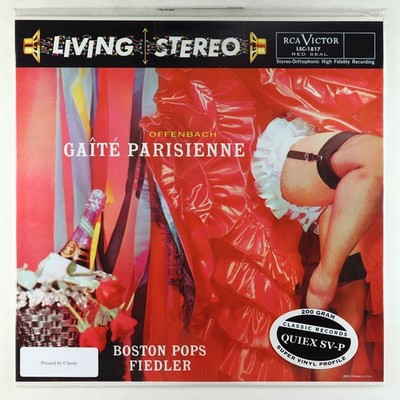 Fiedler/Boston Pops - Offenbach: Gaite Parisienne LP - Classic 200g COA SEALED
