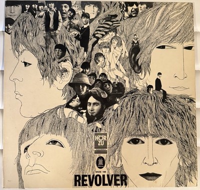 The Beatles       Revolver    LP German Pressing, 1966 Odeon    SHZE 186 VG 