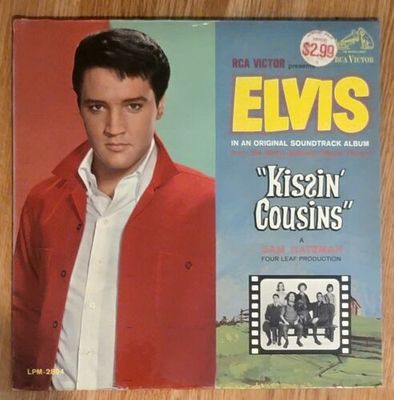 Elvis Presley KISSIN  COUSINS factory sealed MONO FIRST PRESSING NEAR MINT