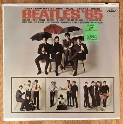 The Beatles BEATLES  65 original FACTORY SEALED MONO FIRST PRESSING NEAR MINT