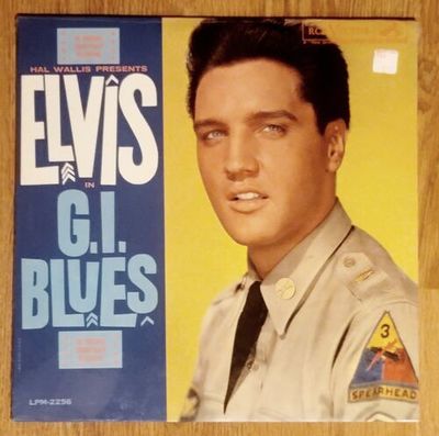 Elvis Presley G I  BLUES factory sealed MONO FIRST PRESSING NEAR MINT