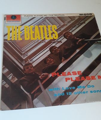 Beatles Please Please Me Black Gold LP  Vinyl