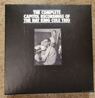 NAT KING COLE TRIO COMPLETE CAPITOL RECORDINGS 27 LP MOSAIC SET 138 ALL MINT LE