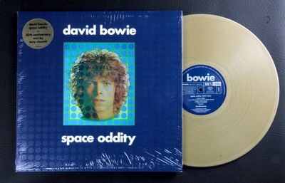 David Bowie  Space Oddity   2019 GOLD VINYL   1 OF 50    AS NEW MINT CONDITION  