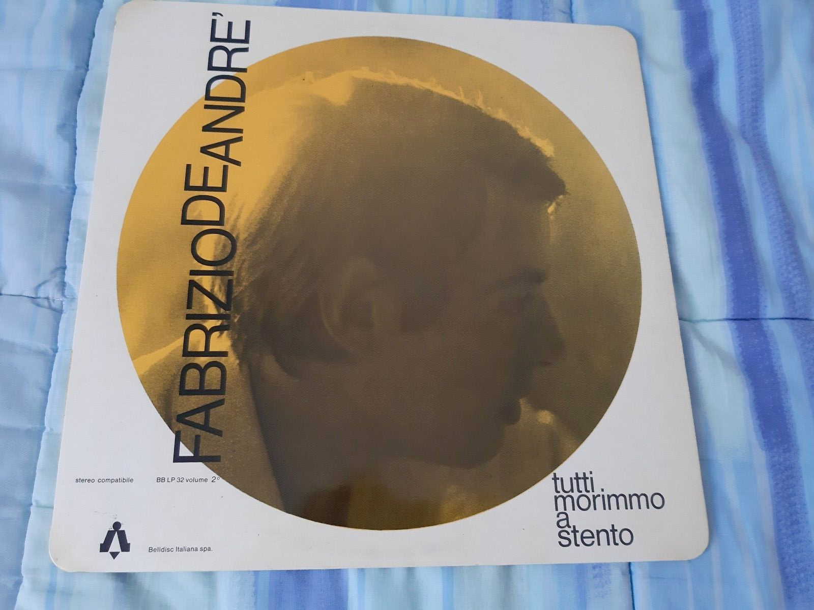 Fabrizio De Andre      Tutti Morimmo A Stento - 1968 vinile