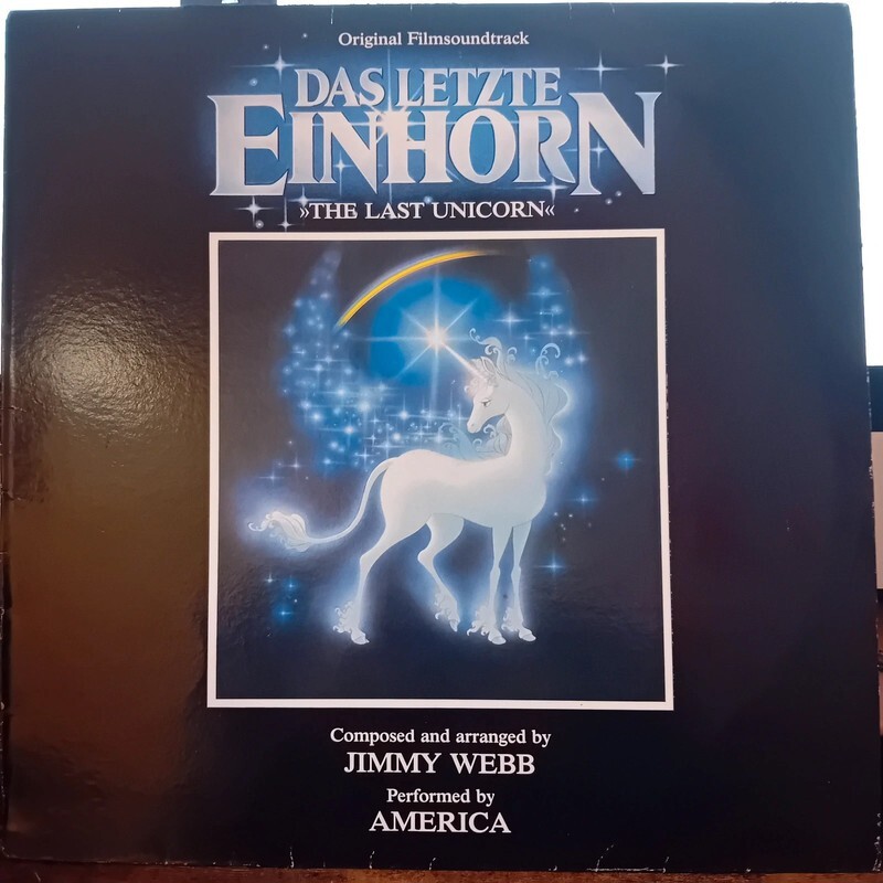 America - The Last Unicorn  Original Soundtrack   LP, Album 