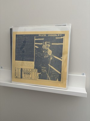 ELVIS PRESLEY - 2 Vinyl Record Set Vegas Gospel Concert Studio Rate