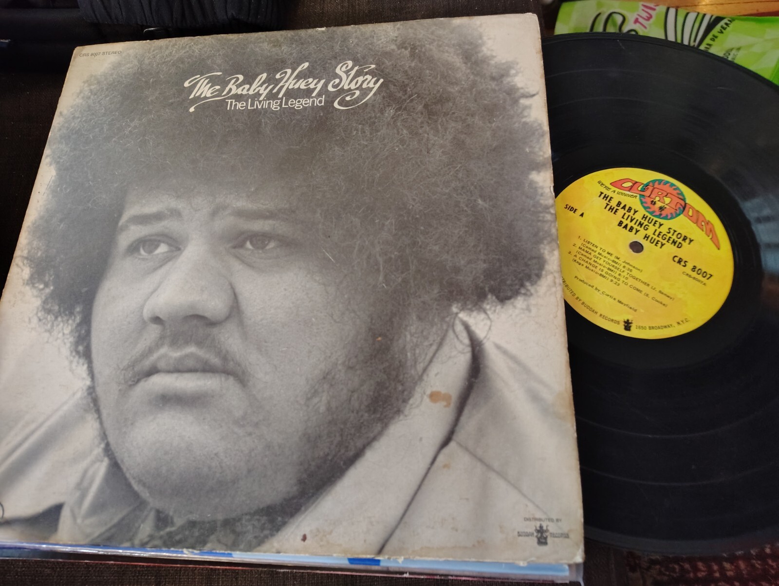 BABY HUEY The Baby Huey Story LP CURTOM Soul Funk R B Sonic Pressing Breaks
