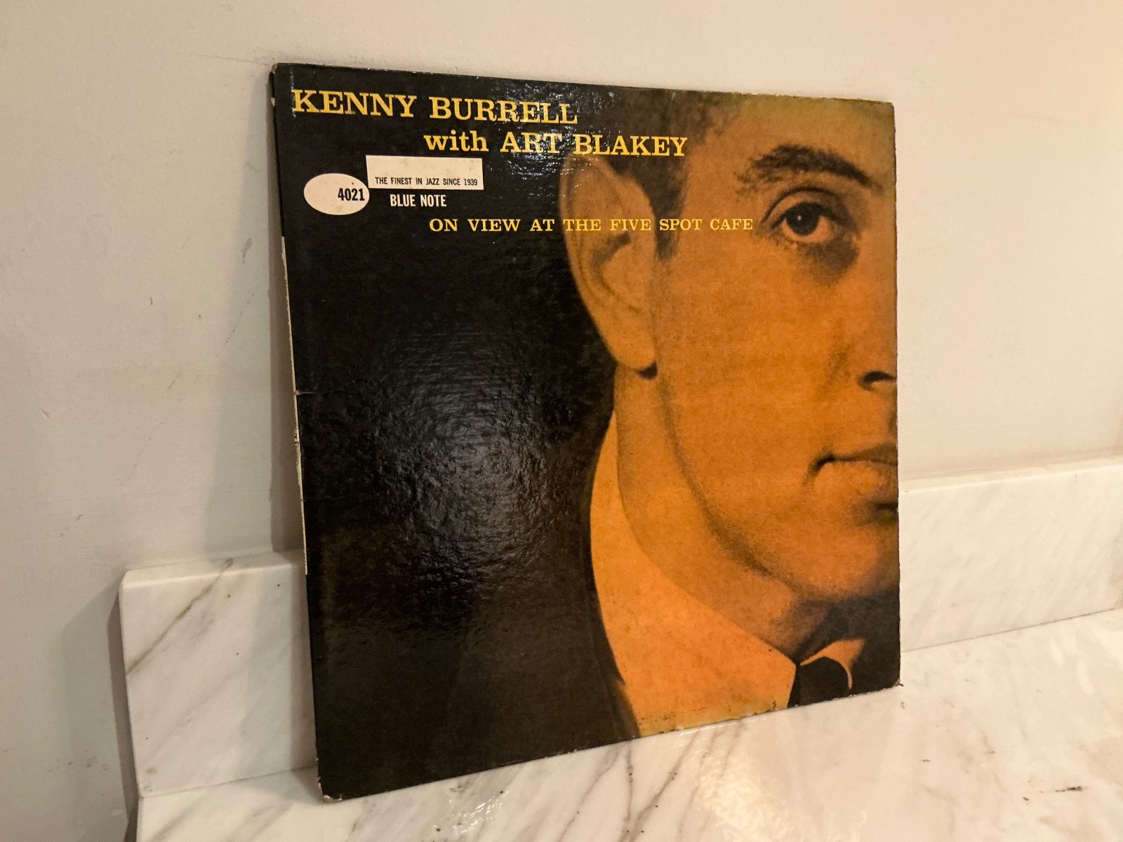 Kenny Burrell Art Blakey on View At The 5 Spot Blue Note 4021 RVG EAR 47W63rd LP