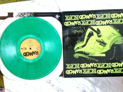 Nofx Rancid Split Lp Clear Green Bad Religion Pennywise