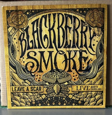 2014 Blackberry Smoke-Leave A Scar Live- Limited Edition Blue Vinyl-2x LP Album