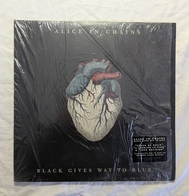 Alice in Chains Black Gives Way to Blue 2009 Original Pressing Clear Vinyl 2LP