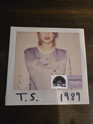 Taylor Swift 1989 RSD Vinyl Exclusive Numbered Pink Clear US Version  116/3750  