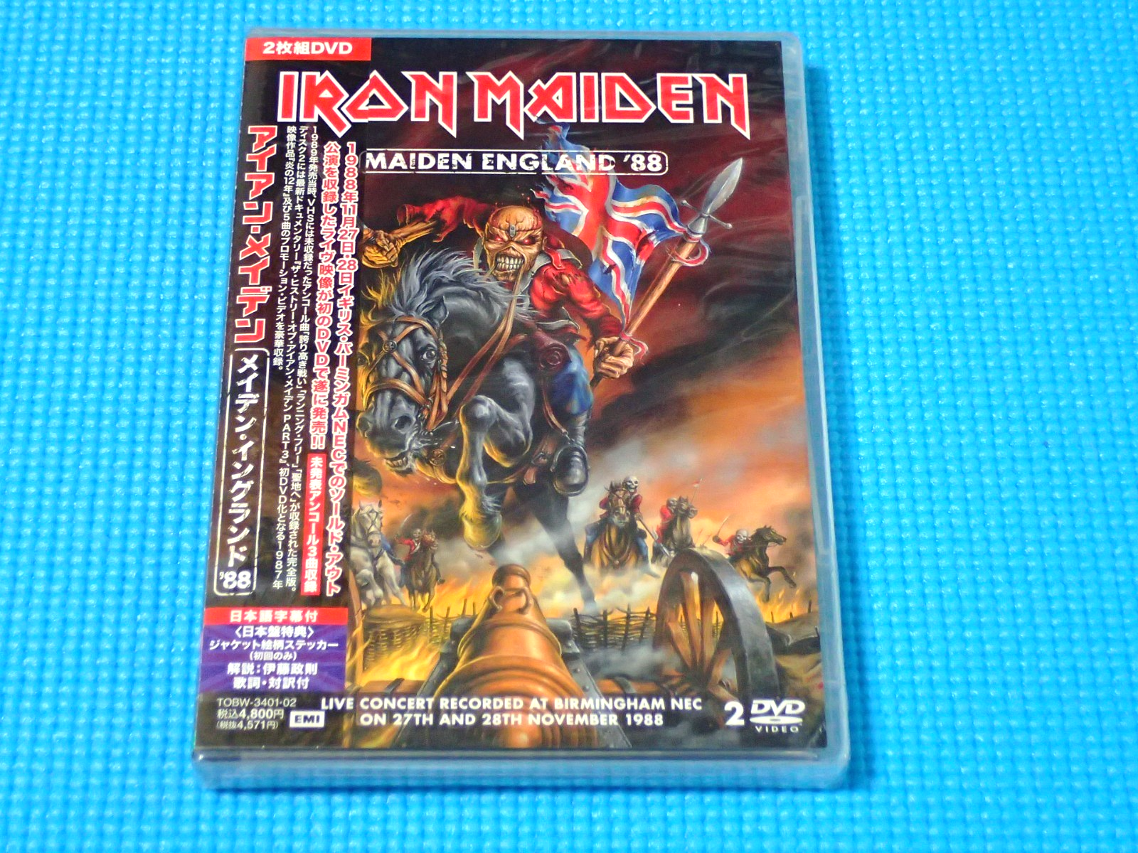 IRON MAIDEN 2DVD Maiden England  88 w/Sticker 2013 Japan NEW TOBW-3401/2 OBI  CD