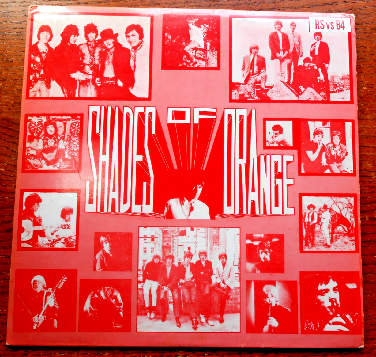 The Rolling Stones -Shades of Orange / RS vs B4  RS 2597  1972  Rare Taiwan LP