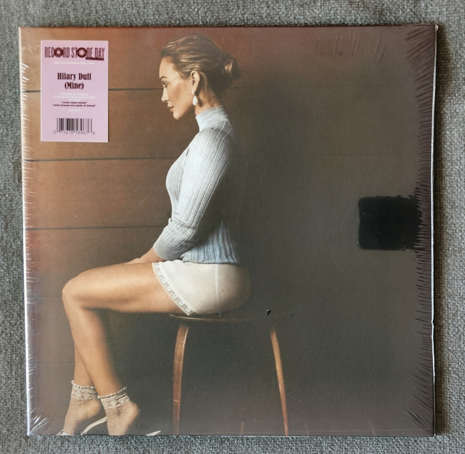 Hillary Duff Mine Exclusive 12  Silver Vinyl LP RSD Record Store Day 2026