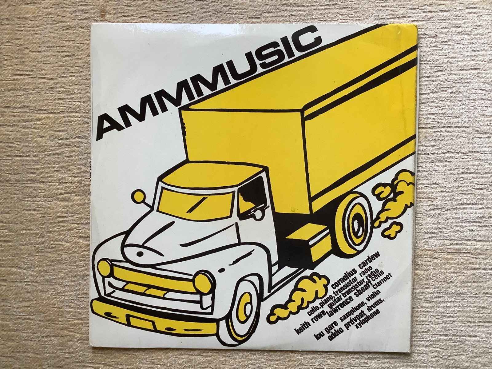 AMM AMMMUSIC UK Elektra MONO 1st issue LP Underground Experimental Free Psych 6T