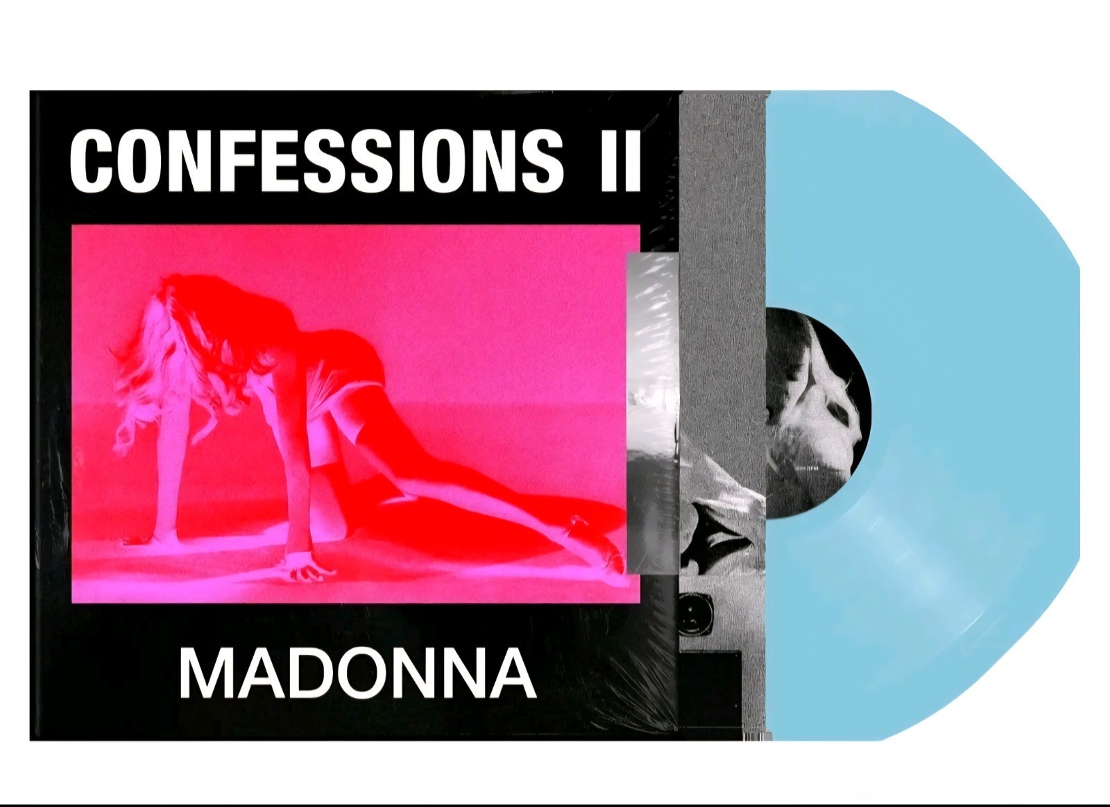 Madonna Confessions II Tik Tok Blue Limited Edition Vinyl U.S. Release Pre Sale