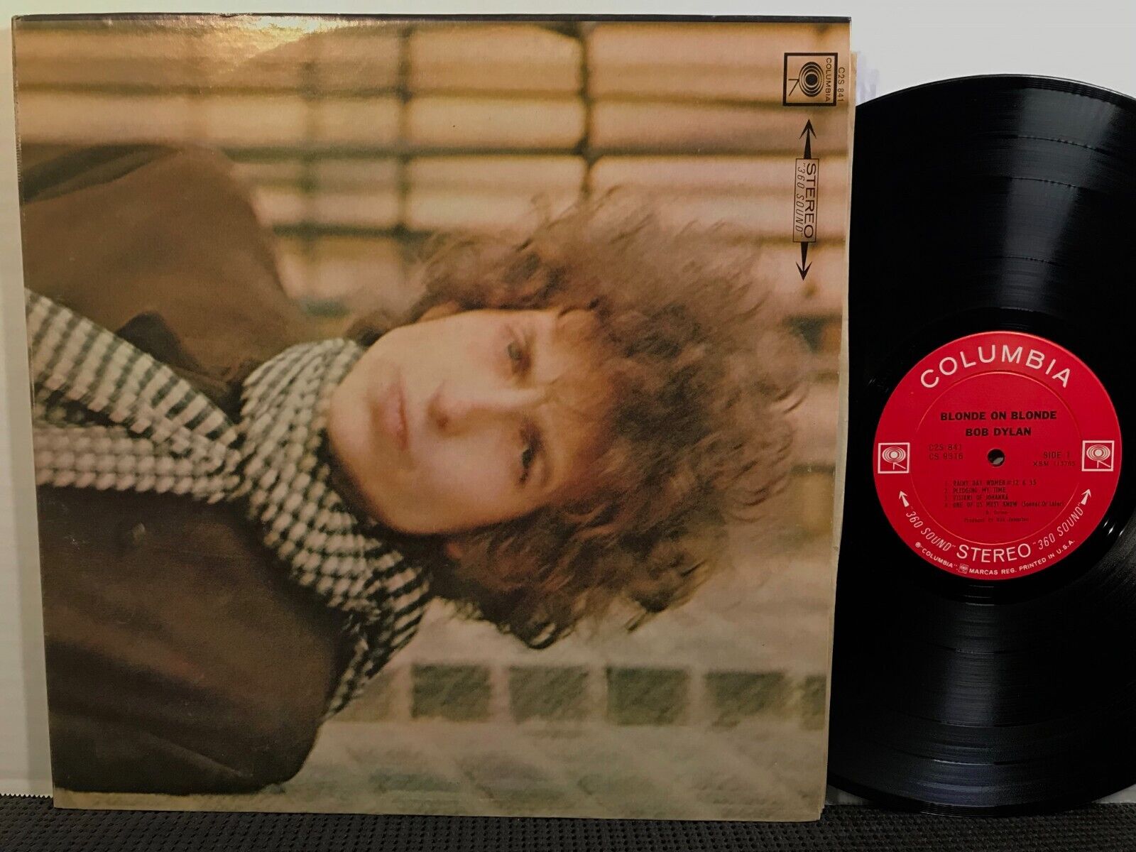 BOB DYLAN Blonde On Blonde 2 LP COLUMBIA 2CS 841 STEREO 1966 Psych Folk Rock