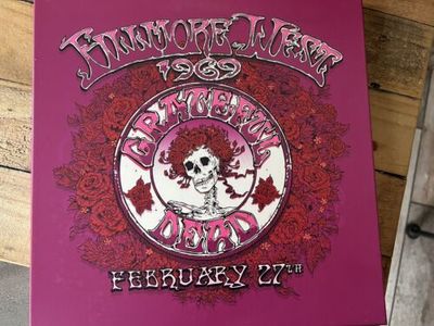 Grateful Dead Fillmore West 1969 FEB 27 RARE 4LP Boxset RSD Jerry Garcia