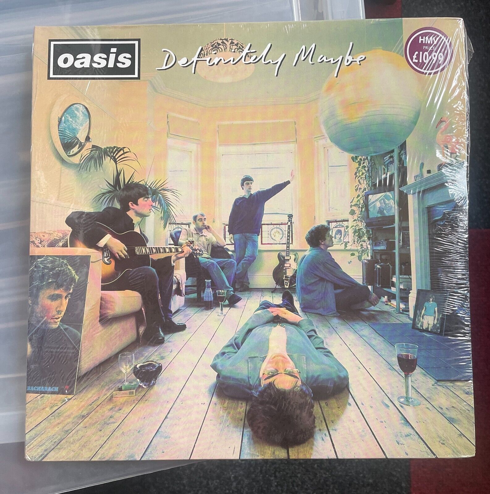 Oasis Definitely Maybe - First Release Vinyl 1994 CRE LP 169 - Mint / Sealed