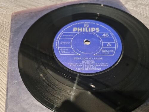 Ramones     Swallow My Pride -  1977 Ireland 7  Philips     6078 607 - ULTRA RARE