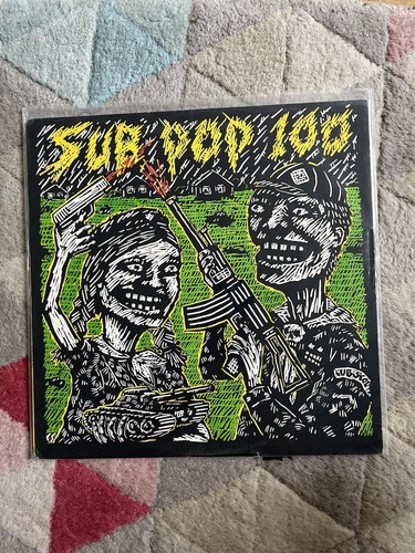 Sub Pop 100 LP Nirvana Mudhoney Soundgarden Tad Steve Albini