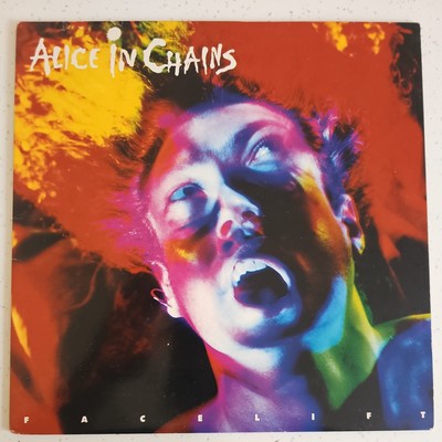 ALICE IN CHAINS FACELIFT  1990 ORIGINAL GLORIOUS FIRST PRESSING  EXCELLENT  LP