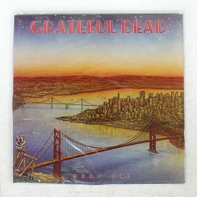 GRATEFUL DEAD DEAD SET ARISTA 18RS52 Japan INSERT VINYL 2LP