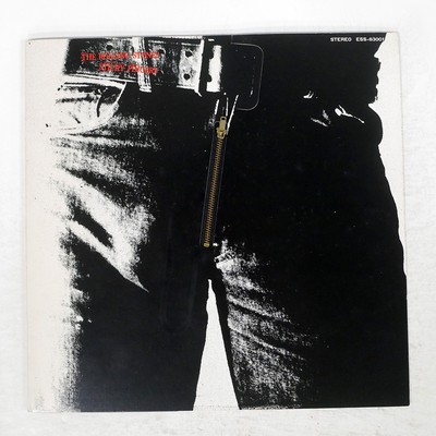 ROLLING STONES STICKY FINGERS EMI ESS63001 Japan VINYL LP