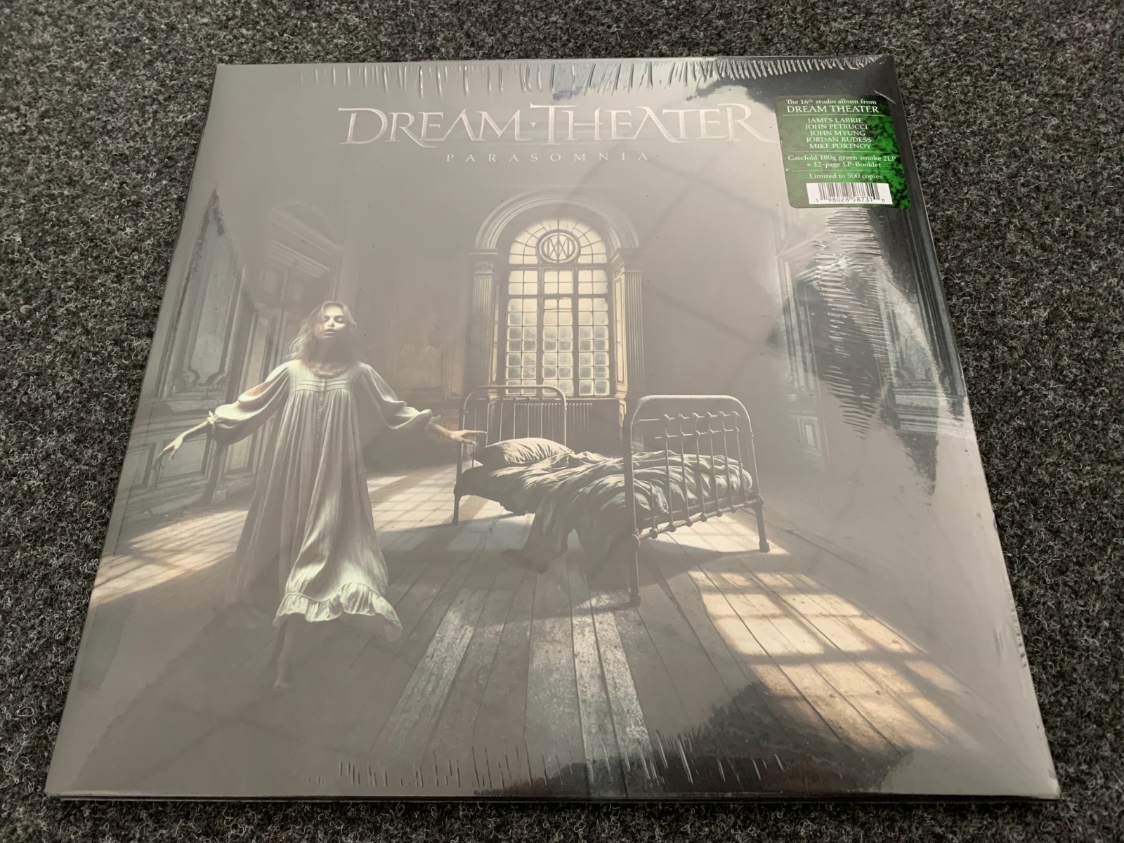 DREAM THEATER - Parasomnia  US Import 2LP  2025 Green Smoke Vinyl 500 ltd. NEU  