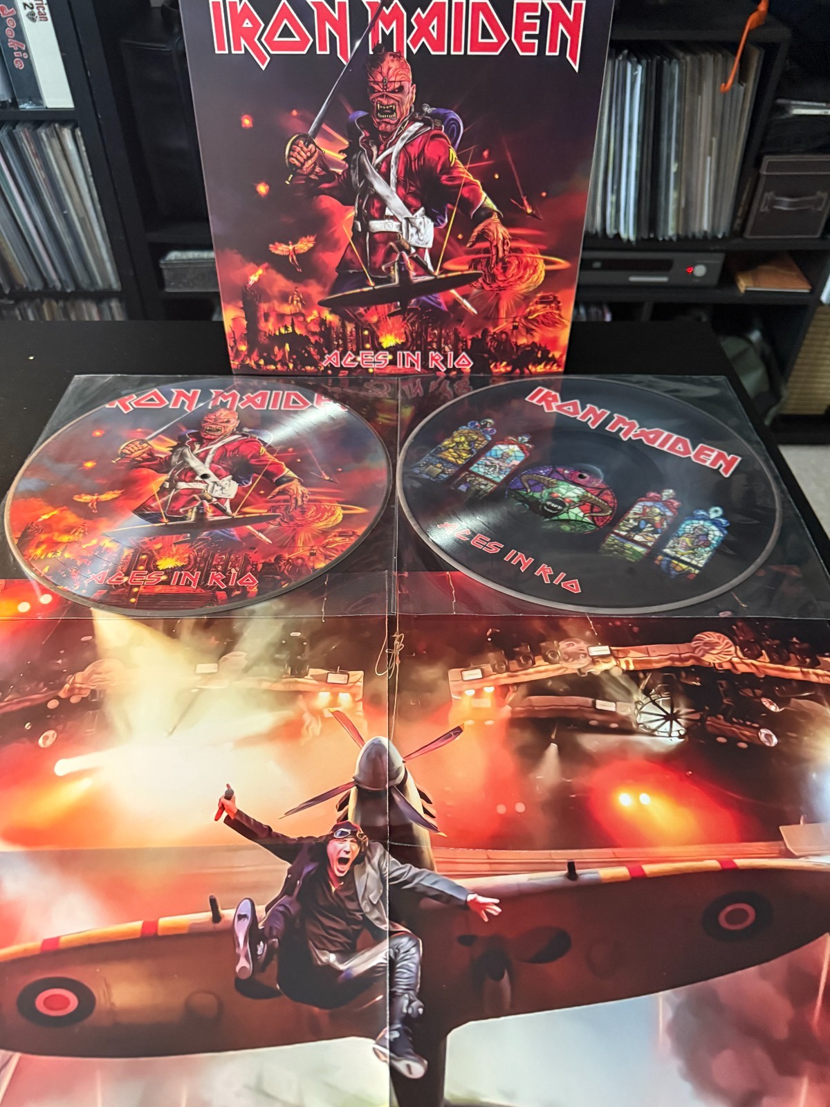 Iron Maiden Picture Disc LP Record