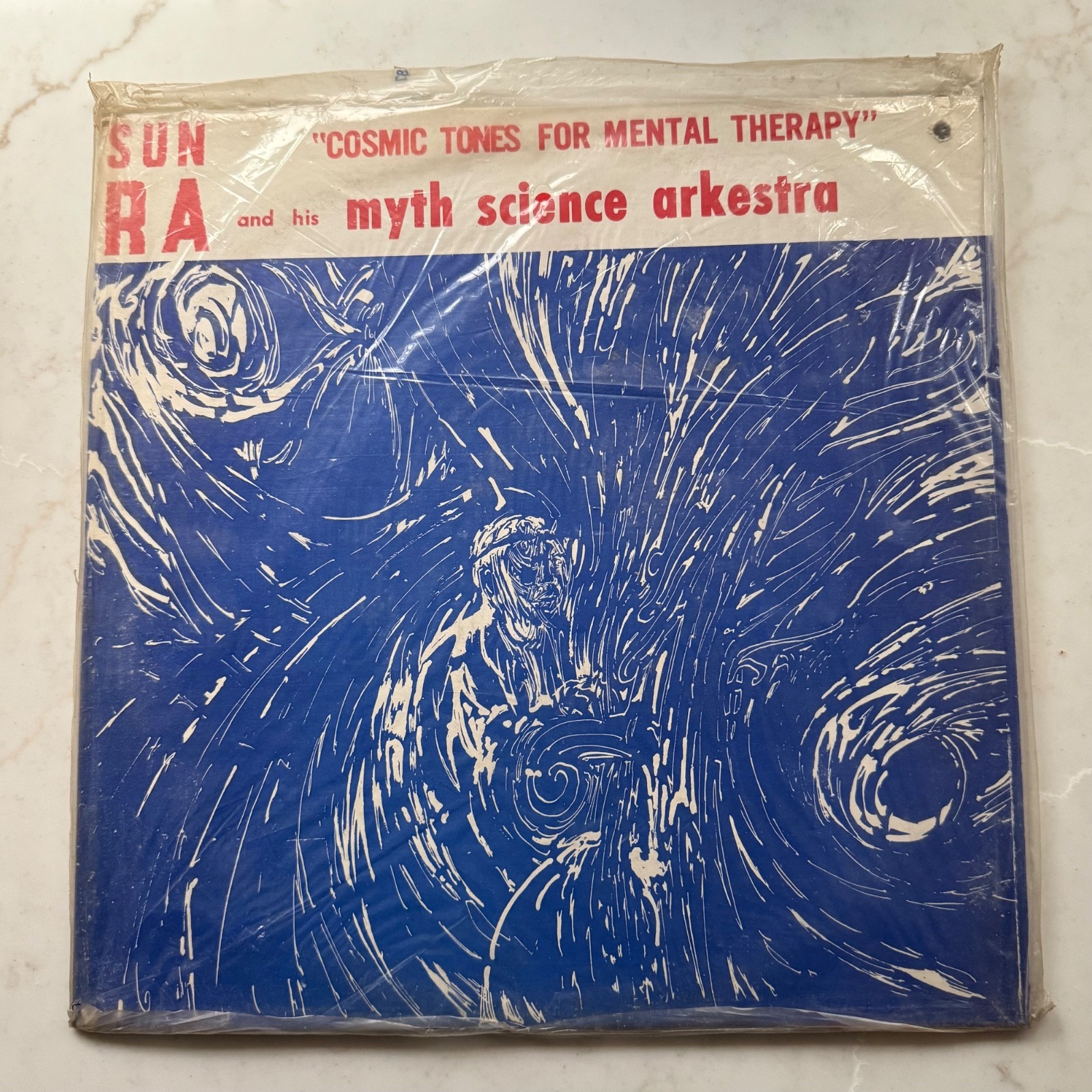 Sun Ra - Cosmic Tones for Mental Therapy LP Saturn Sealed