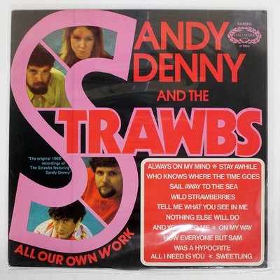 SANDY DENNY ALL OUR OWN WOR HALLMARK SHM813 UK LP
