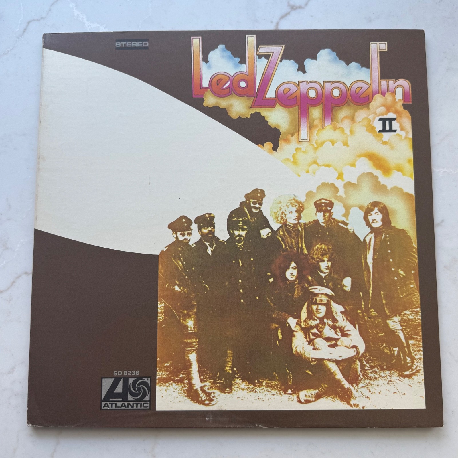 Led Zeppelin II Original LP RL SS Hot Mix Monarch