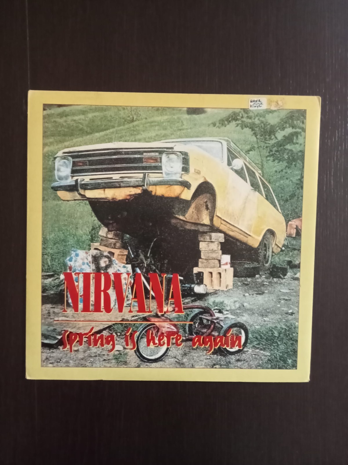 Nirvana spring is here again rare pink vinyl lp