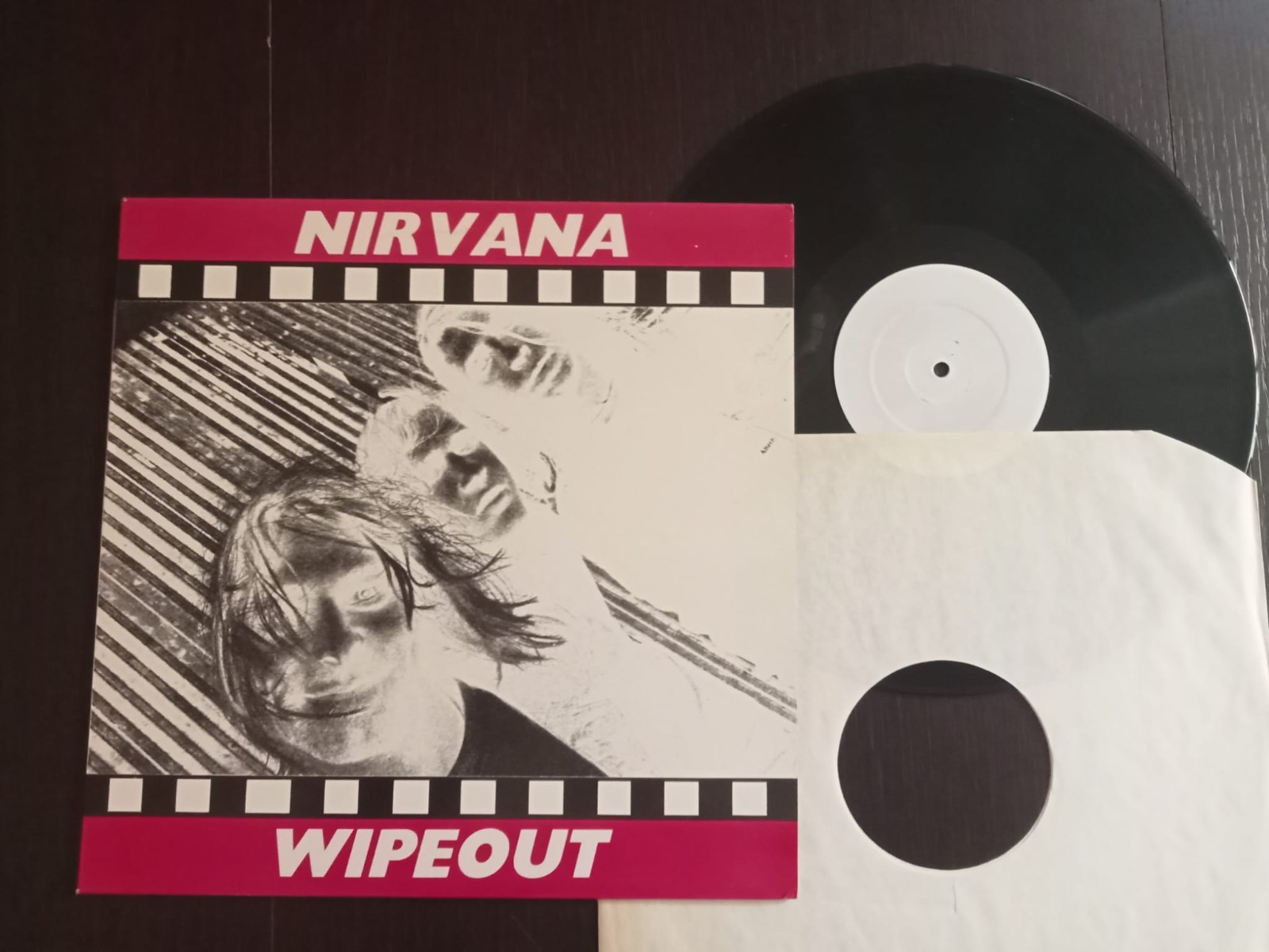 Nirvana   Wipeout   LP Vinile 33giri 12  White Label   1990 NEAR MINT RARE